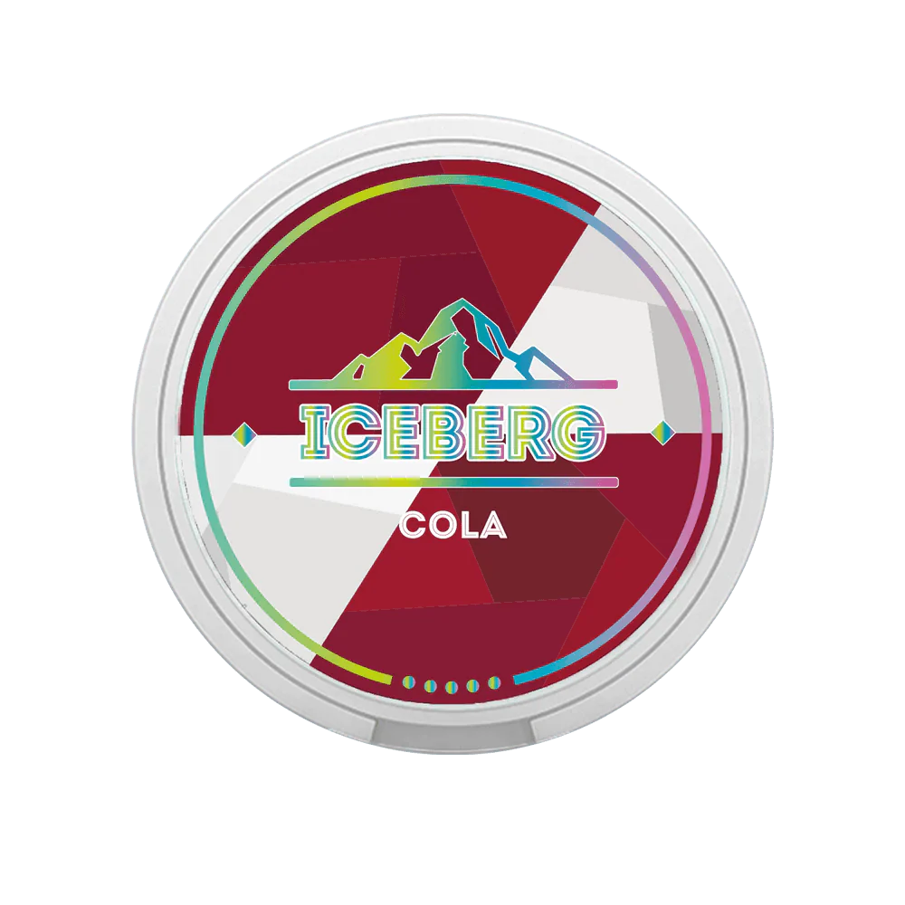 Cola Medium Nicotine Pouches by Ice Berg 75mg/g - Click & Vape