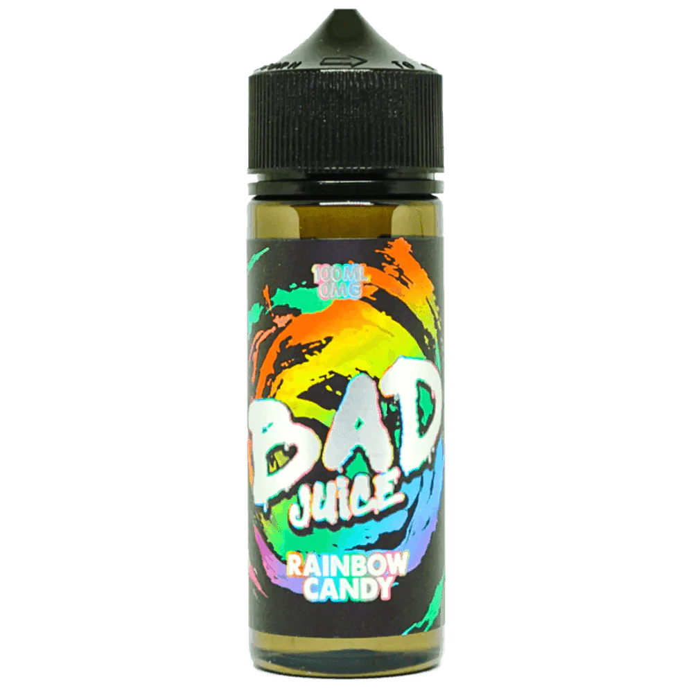 BAD JUICE RAINBOW CANDY 0MG 100ML SHORT FILL - Click & Vape