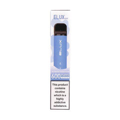ELUX 600 PUFF BLUEBERRY BUBBLEGUM Disposable Vape - Click & Vape