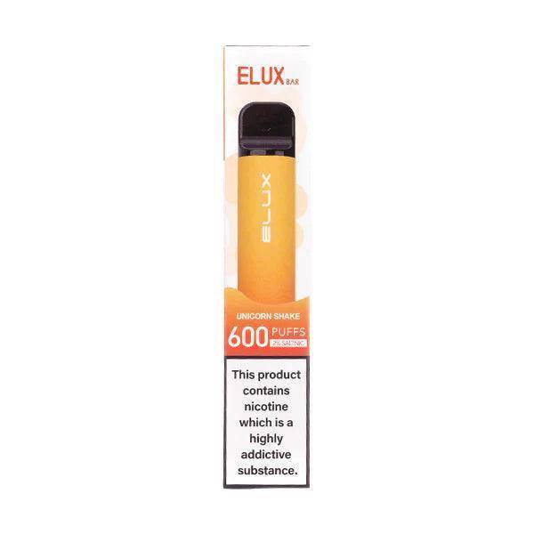 ELUX 600 PUFF UNICORN SHAKE Disposable Vape - Click & Vape