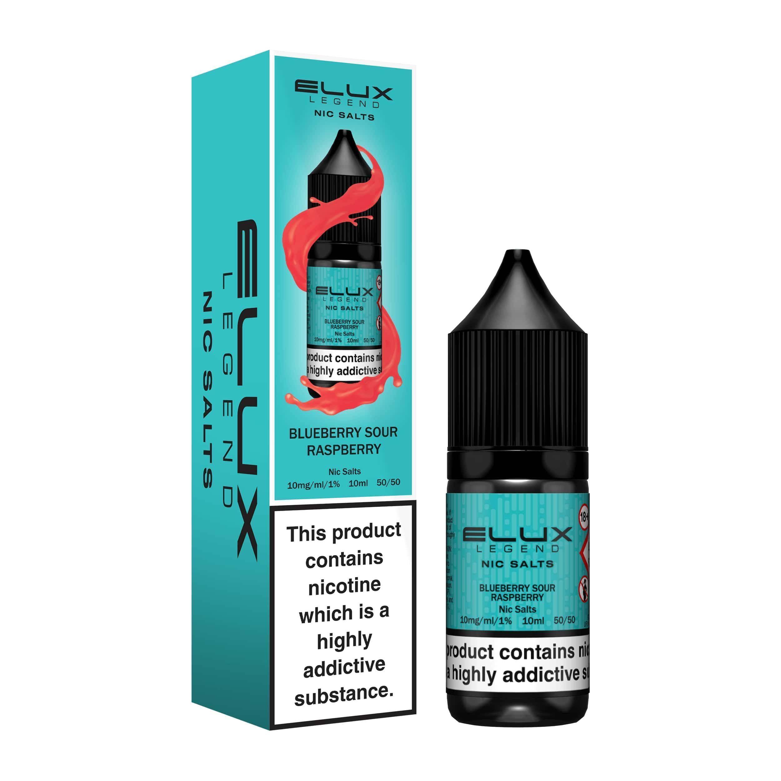 Elux Legend Nic Salt BLUEBERRY SOUR RASPBERRY - Click & Vape