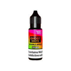 Ghost Salts Double Apple Vapes Bars E-Liquid 10ml - Click & Vape