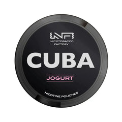 Jogurt Nicotine Pouches by Cuba Black 43mg | Pack of 25 - Click & Vape