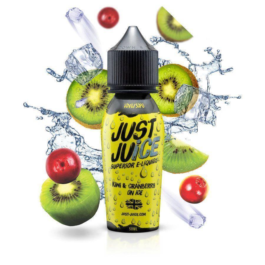 JUST JUICE KIWI CRANBERRY ON ICE 50ML - Click & Vape