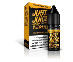 Just Juice Nic Salt - Mango & Passion Fruit -10ml - Click & Vape