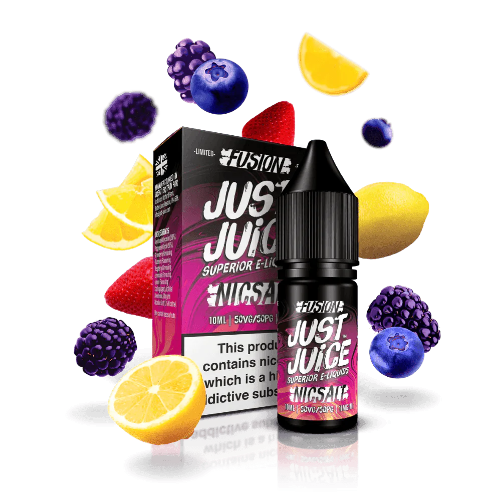 JUST JUICE SALT BERRY BURST & LEMONADE 5/10/20MG - Click & Vape