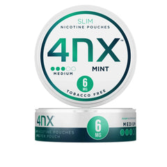 Mint Nicotine Pouches by 4NX 6mg - Click & Vape