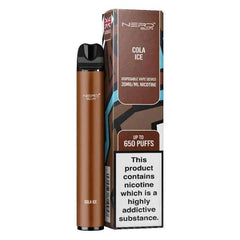 NERD BAR 650 PUFF COLA ICE Disposable Vape - Click & Vape
