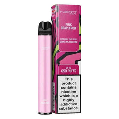 NERD BAR 650 PUFF PINK GRAPEFRUIT Disposable Vape - Click & Vape