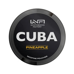 Pineapple Nicotine Pouches by Cuba Black 43mg | Pack of 25 - Click & Vape
