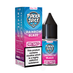 PUKKA JUICE NIC SALT RAINBOW BLAZE 10/20MG - Click & Vape