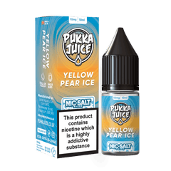 Pukka Juice Nic Salt - Yellow Pear Ice - 10ml - Click & Vape