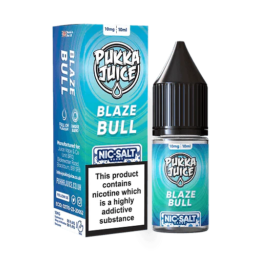PUKKA JUICE SALT BLAZE BULL 10/20MG - Click & Vape