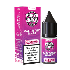 PUKKA JUICE SALT RASPBERRY BLAZE 10/20MG - Click & Vape