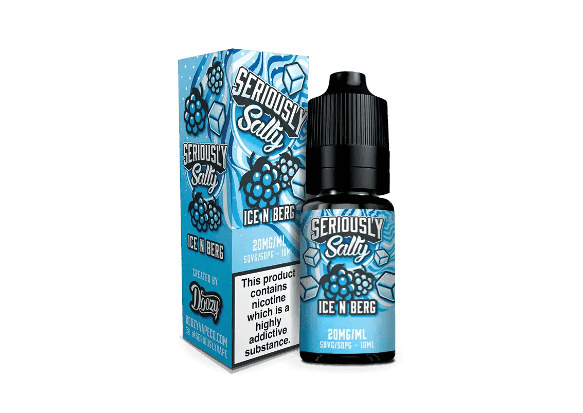 Seriously Salty Nic Salt - Ice N Berg - 10ml - Click & Vape