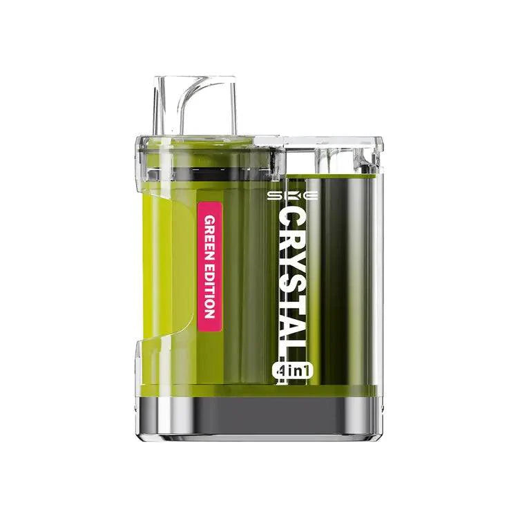 SKE Crystal 2400 Pod Vape Kit - Green Edition (4 in 1) - Click & Vape