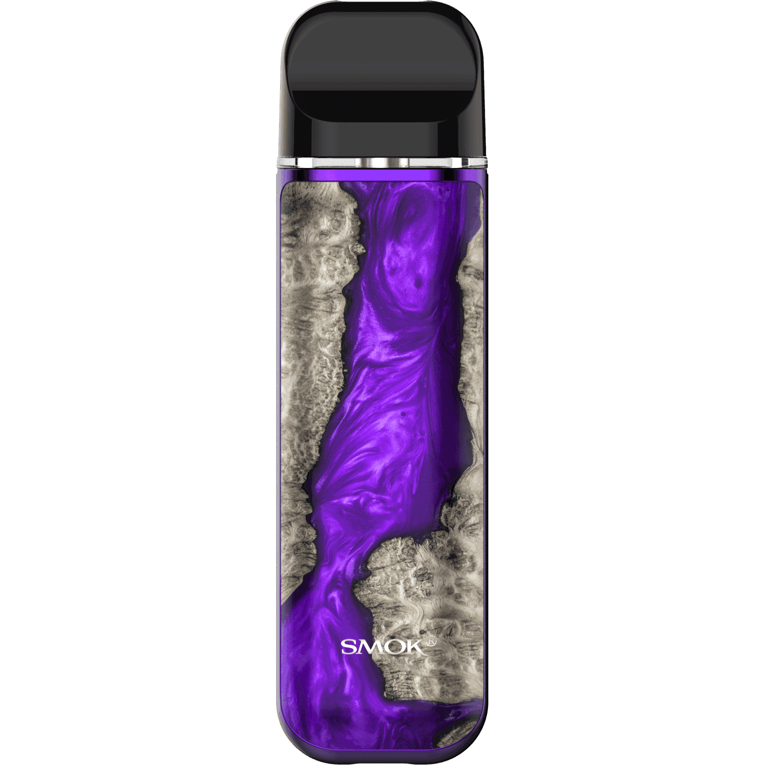 SMOK NOVO 2 POD PURPLE STABILIZING WOOD - Click & Vape