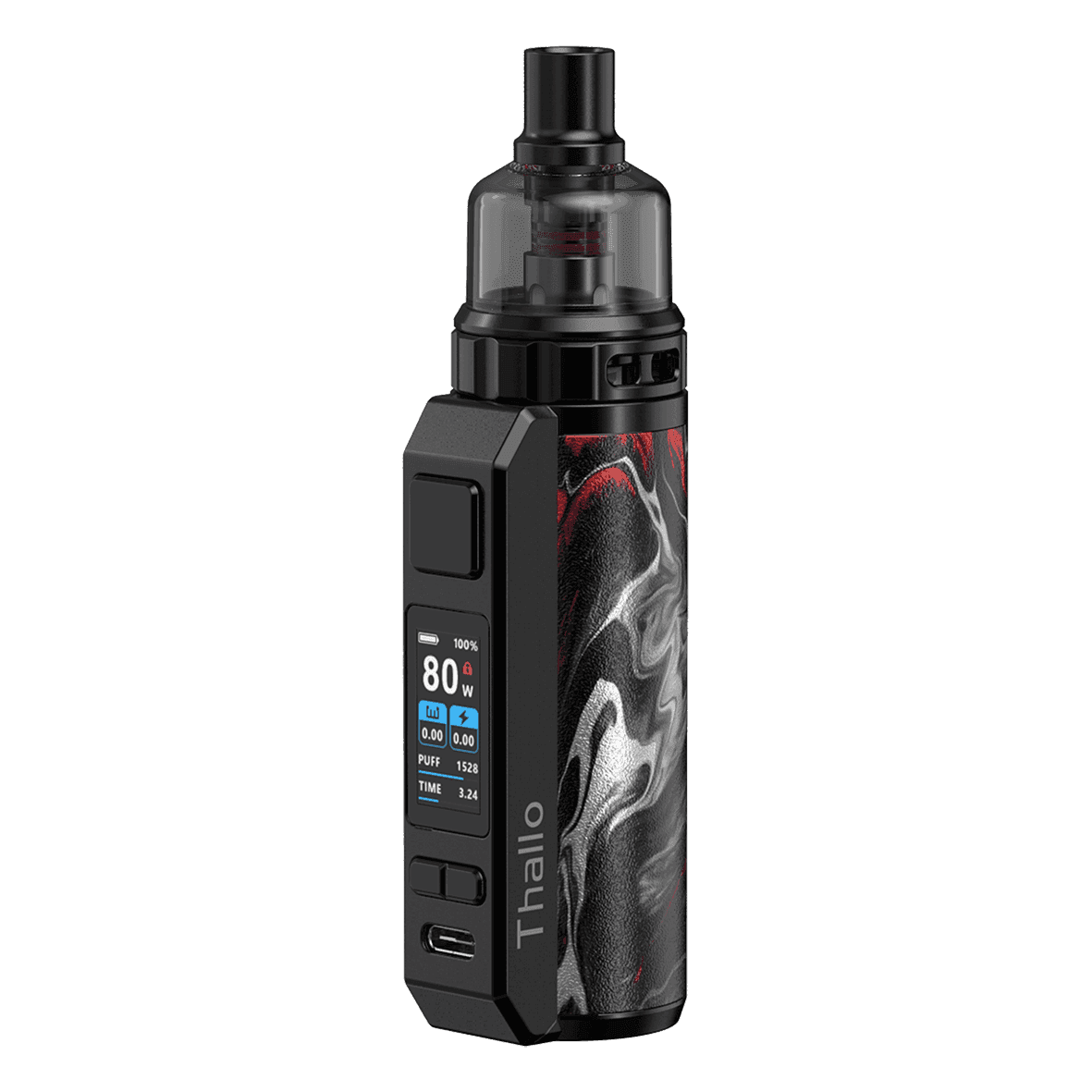 SMOK THALLO POD FLUID BLACK RED - Click & Vape