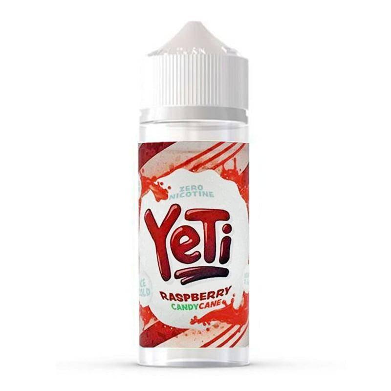 YETI RASPBERRY CANDY CANE 0MG 100ML SHORTFILL - Click & Vape