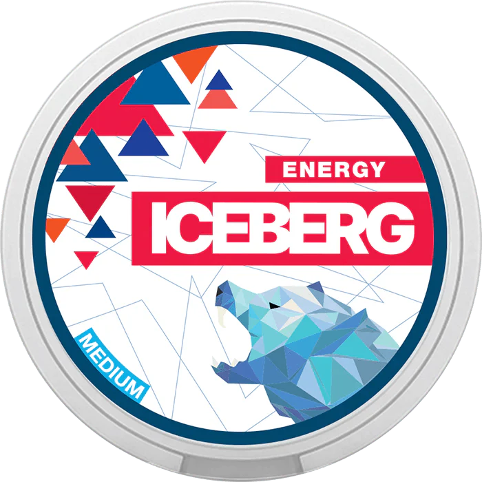 Energy Light Nicotine Pouches by Ice Berg 20mg/g - Click & Vape