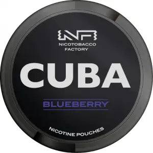 Blueberry Nicotine Pouches by Cuba Black 43mg | Pack of 25 - Click & Vape