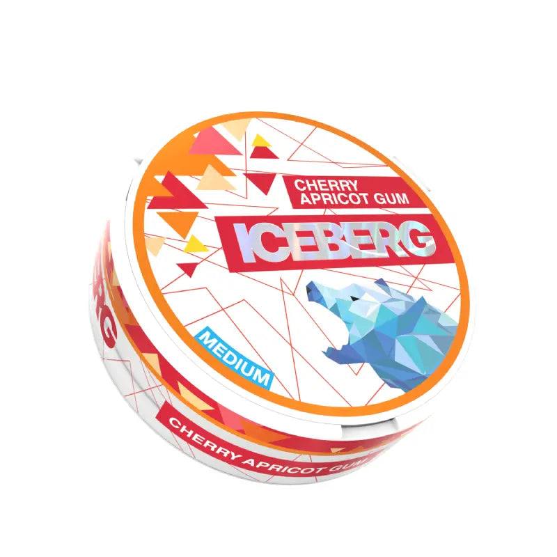 Cherry Apricot Gum Nicotine Pouches Light by Ice Berg 20mg/g - Click & Vape