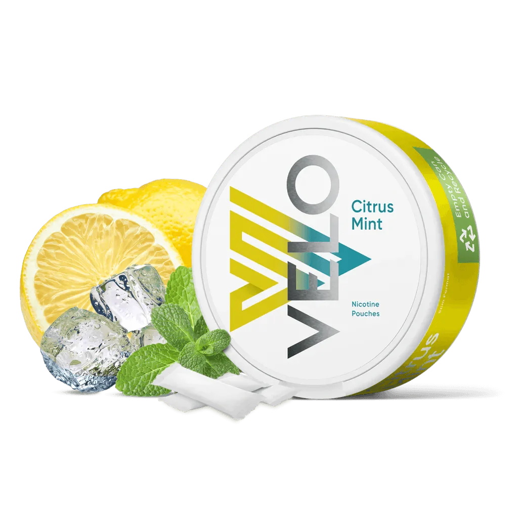 Citrus Mint Nicotine Pouches by Velo 10mg - Click & Vape