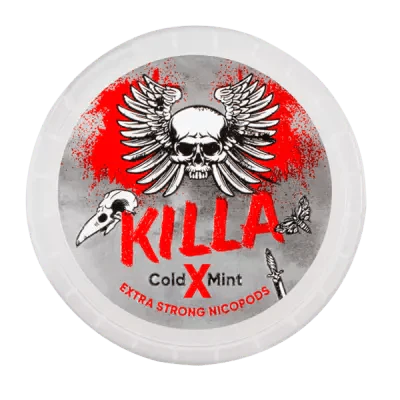 Cold X Mint Nicotine Pouches by Killa - Click & Vape