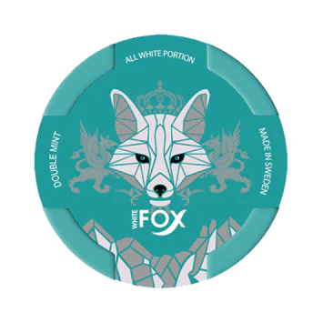 Double Mint Nicotine Pouches by White Fox 12mg - Click & Vape