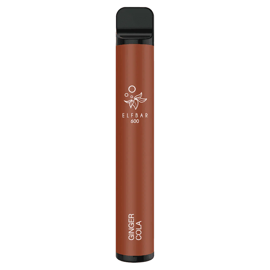 ELF BAR 600 GINGER COLA Disposable Vape 20mg - Click & Vape