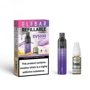 Elf Bar EV5000 Disposable Vape Pod Kit - Click & Vape