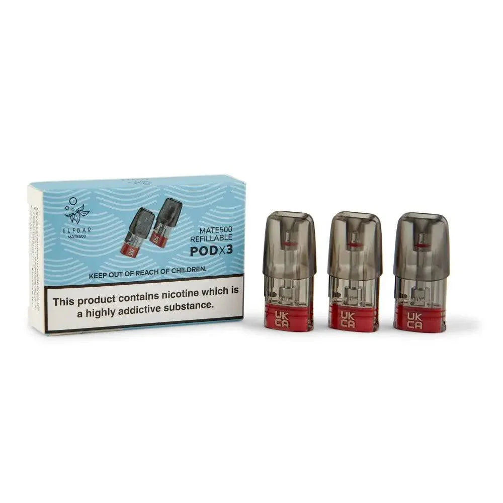 Elf Bar Mate 500 Refillable E-Liquid Pods - Click & Vape