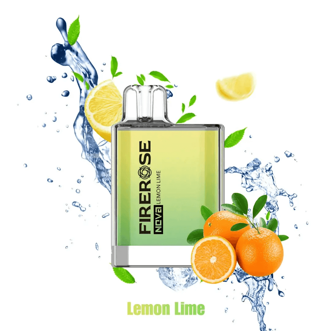 FIREROSE NOVA 600 LEMON LIME Disposable Vape - Click & Vape