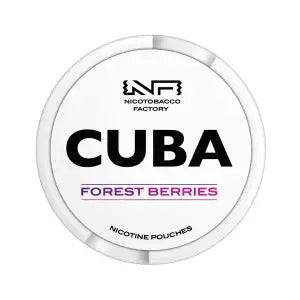 Forest Berries Nicotine Pouches by Cuba White 16mg - Click & Vape