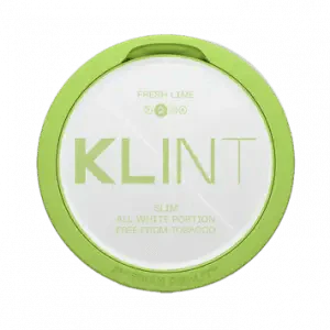 Fresh Lime Nicotine Pouches by Klint 8MG/G - Click & Vape