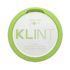 Fresh Lime Nicotine Pouches by Klint 8MG/G - Click & Vape