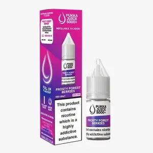 Frosty Forest Berries Nic Salt E-Liquid by Pukka Juice 5000 10ml - Click & Vape