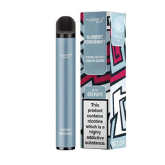 NERD BAR 650 PUFF BLUEBERRY POMEGRANATE Disposable Vape - Click & Vape