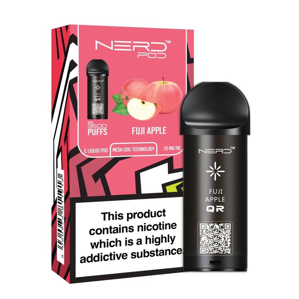 Nerd Pod Prefilled Pod Zero Nicotine (3500 Puffs) - Click & Vape