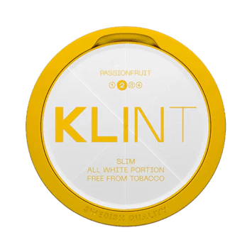 Passion Fruit Nicotine Pouches by Klint 8MG/G - Click & Vape