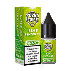 PUKKA JUICE NIC SALT LIME LEMONADE 10/20MG - Click & Vape
