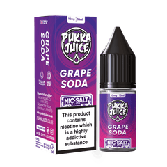 PUKKA JUICE SALT GRAPE SODA 10/20MG - Click & Vape