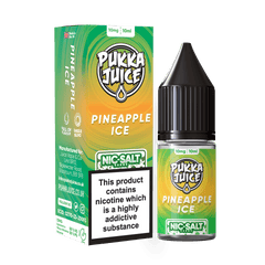 PUKKA JUICE SALT PINEAPPLE ICE 10/20MG - Click & Vape