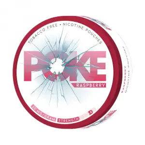 Raspberry Nicotine Pouches by Poke - Click & Vape