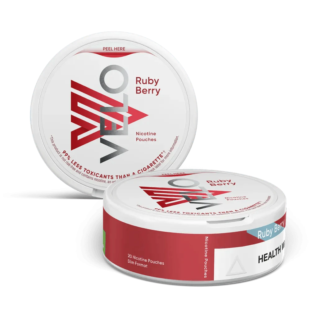 Ruby Berry Nicotine Pouch Slim/Mini by Velo - Click & Vape