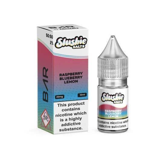 SLUSHIE SALT RASPBERRY BLUEBERRY LEMON 10/20MG - Click & Vape