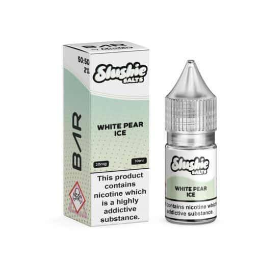 SLUSHIE SALT WHITE PEAR ICE 10/20MG - Click & Vape