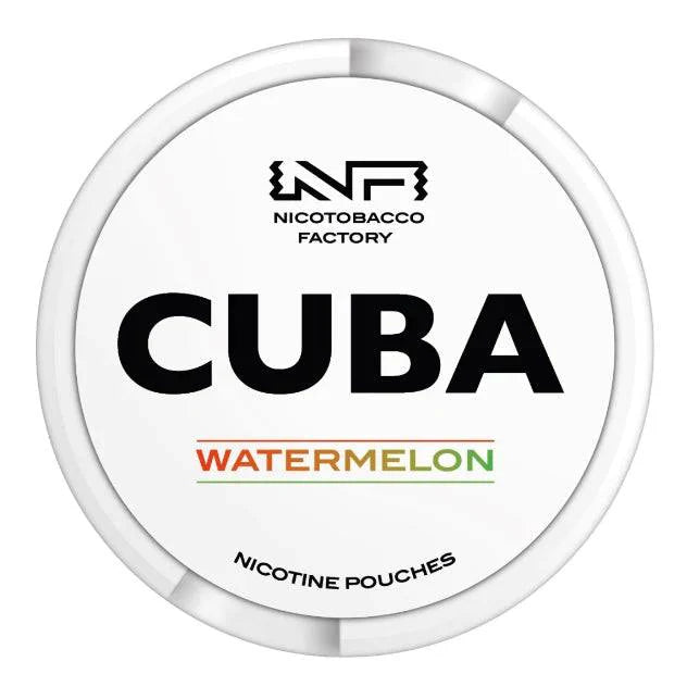 Watermelon Nicotine Pouches by Cuba White 16mg - Click & Vape