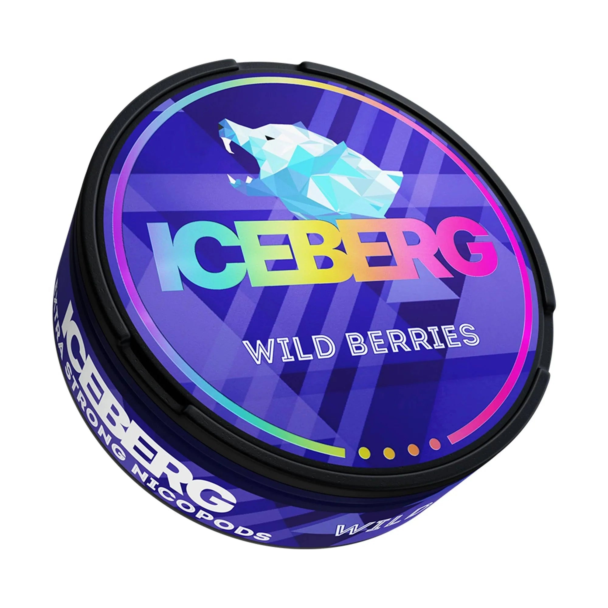 Wild Berries Medium Nicotine Pouch by Ice Berg 75mg/g - Click & Vape